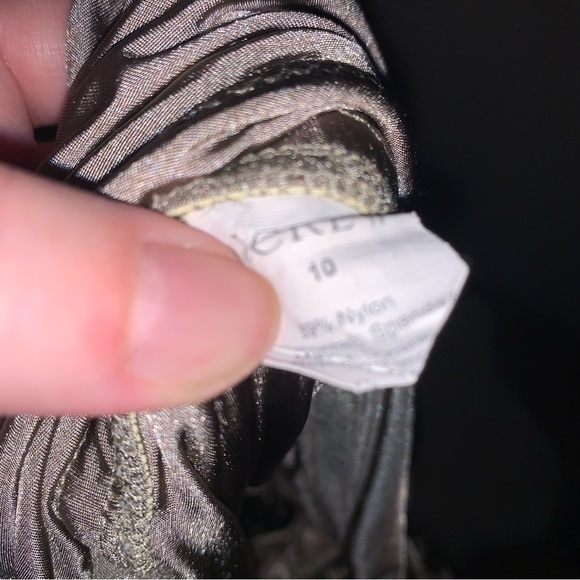 J. Crew Tan Asymmetrical One-Shoulder Bodycon Swim 10 - Picture 3 of 8